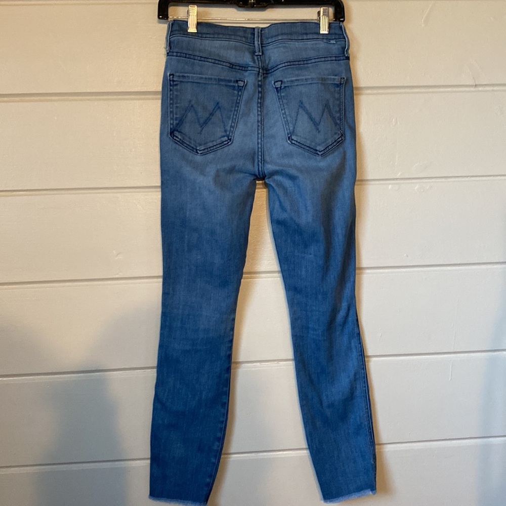 MOTHER THE VAMP ANKLE SKINNY JEANS Size 26 - Picture 6 of 17